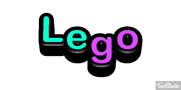 Lego Effetto testo