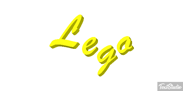 Lego Effetto testo