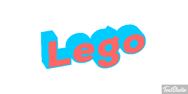 Lego Effetto testo