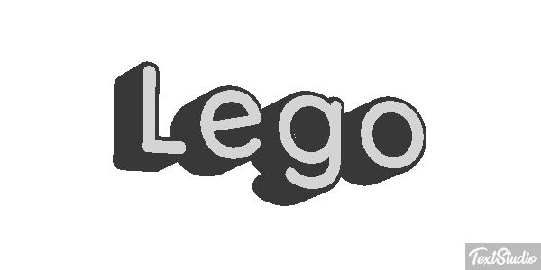 Lego Effetto testo
