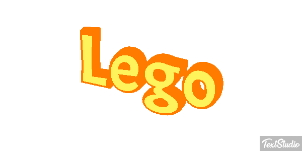 Lego Effetto testo