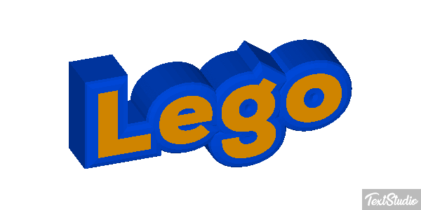 Lego Effetto testo