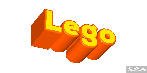 Lego Effetto testo