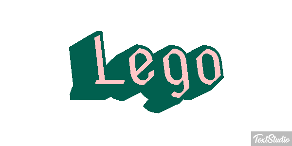 Lego Effetto testo