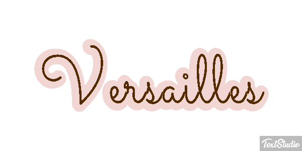 Versailles Text effect