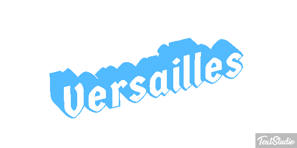 Versailles Text effect