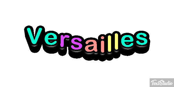 Versailles Text effect