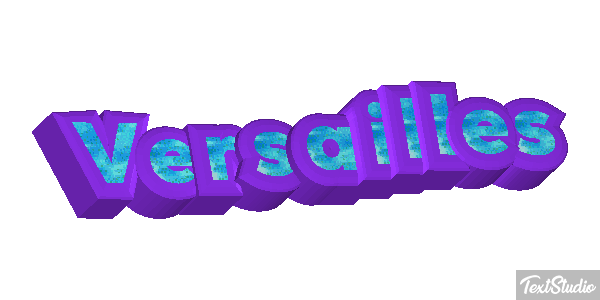 Versailles Text effect