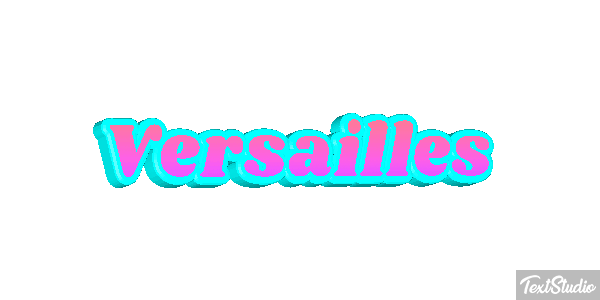 Versailles Text effect