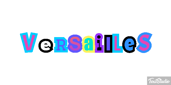 Versailles Text effect
