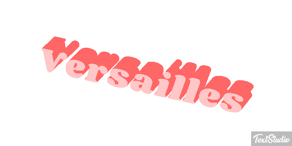 Versailles Text effect
