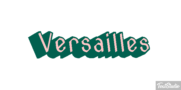 Versailles Text effect
