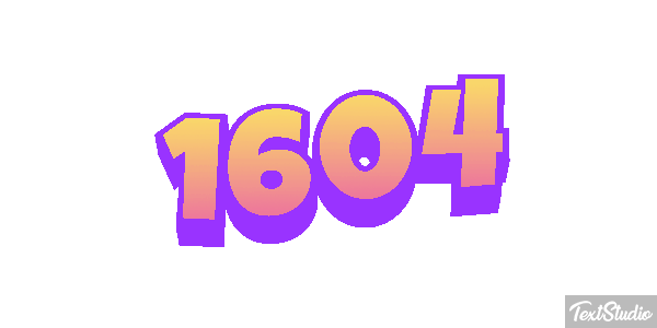 1604 Текстовый эффект