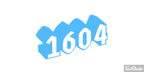 1604 Текстовый эффект