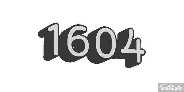 1604 Текстовый эффект