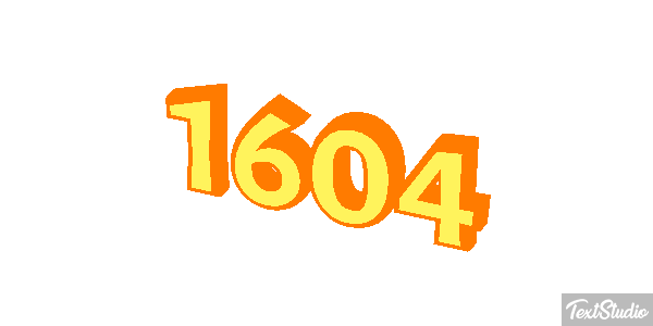 1604 Текстовый эффект