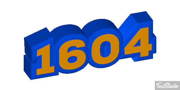 1604 Текстовый эффект