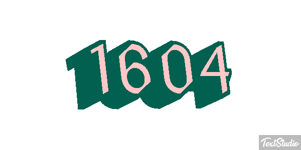 1604 Текстовый эффект