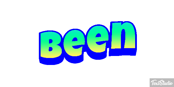 Been Effet de texte