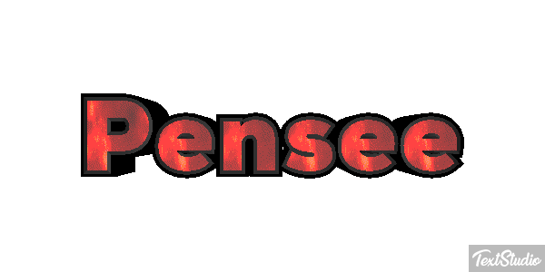 Pensée Texteffekt