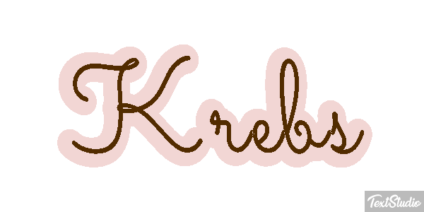 Krebs Text effect