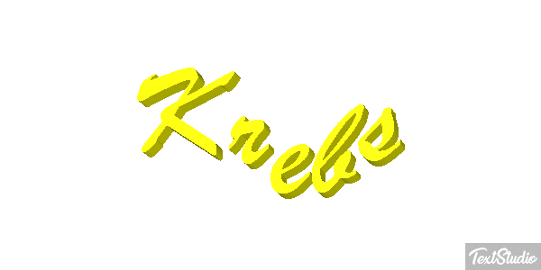 Krebs Text effect
