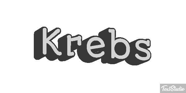 Krebs Text effect