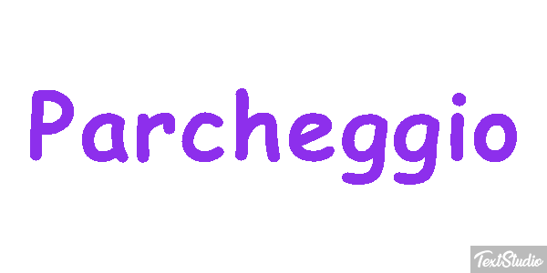 Parcheggio Text effect