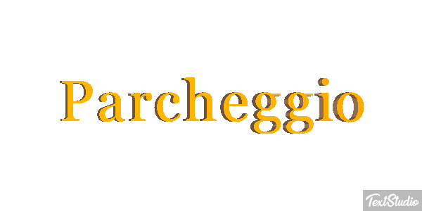 Parcheggio Text effect