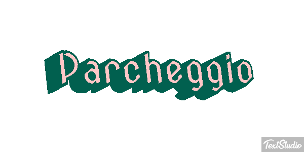 Parcheggio Text effect