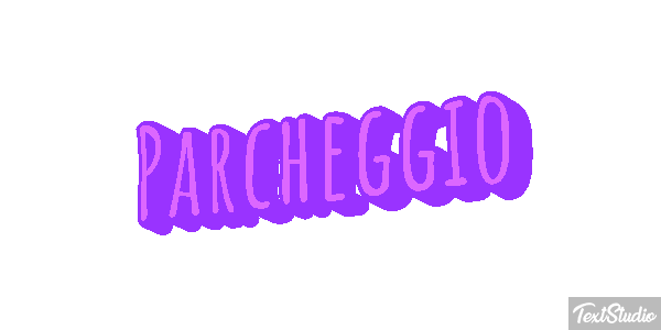 Parcheggio Text effect