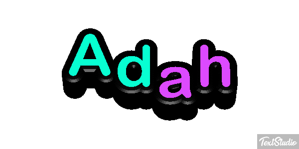 Adah Effetto testo