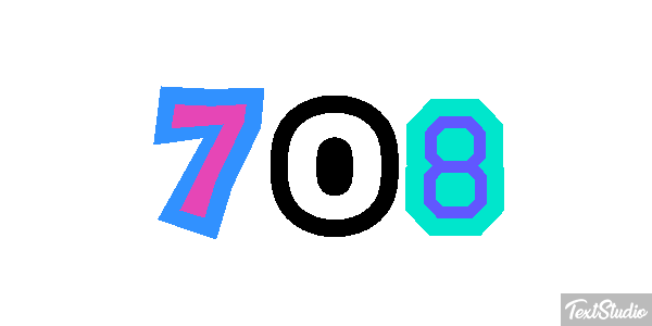 708 Effetto testo
