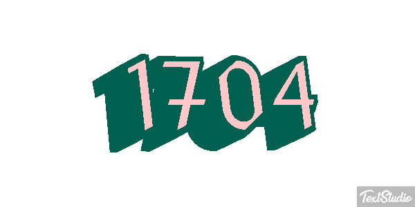 1704 Text effect