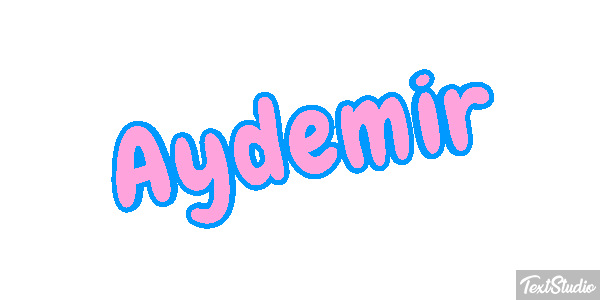 Aydemir Текстовый эффект