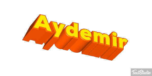 Aydemir Текстовый эффект