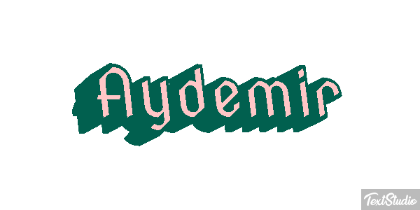 Aydemir Текстовый эффект