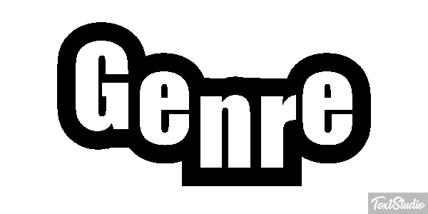Genre Text effect
