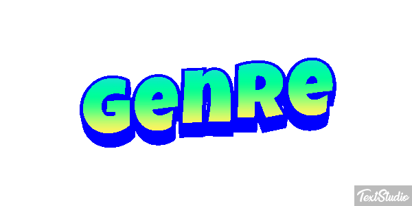 Genre Text effect