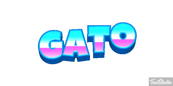 Gato Efecto de texto