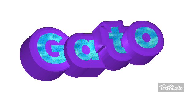 Gato Efecto de texto