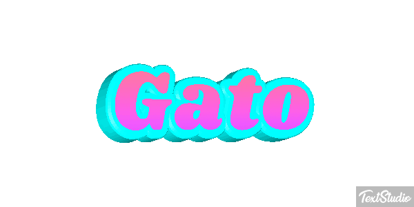 Gato Efecto de texto