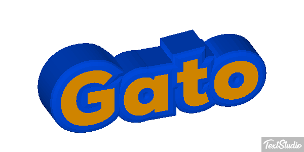 Gato Efecto de texto