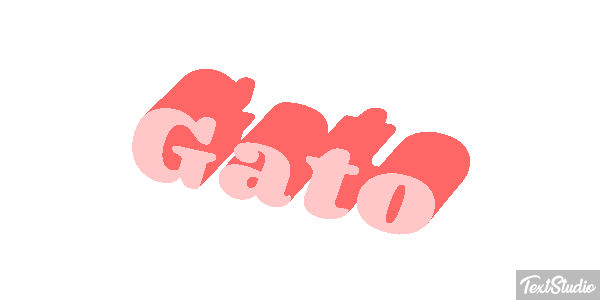 Gato Efecto de texto
