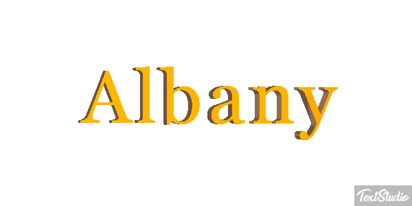 Albany Efekt tekstowy