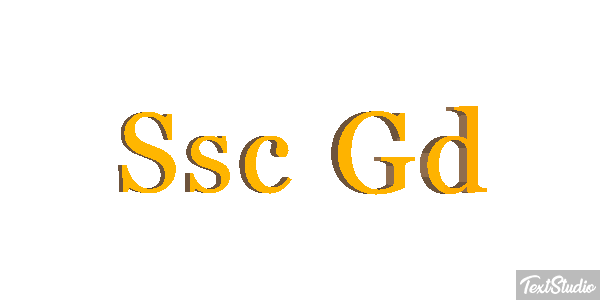 Ssc Gd Efeito do texto