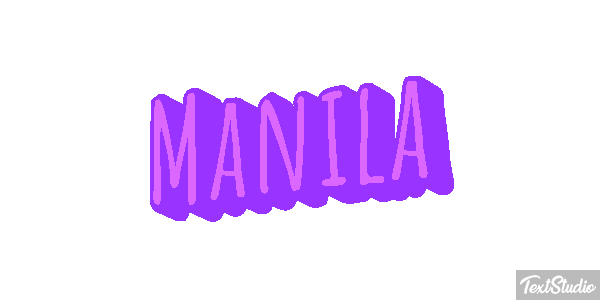 Manila Texteffekt