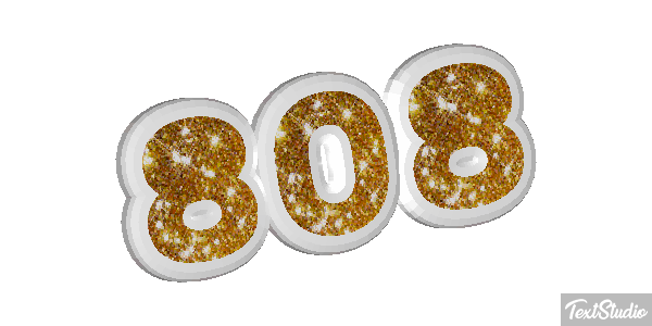 808 Text effect