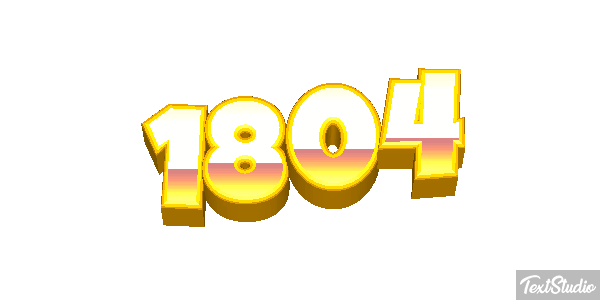 1804 Text effect