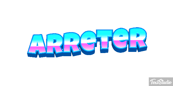 Arrêter Effet de texte